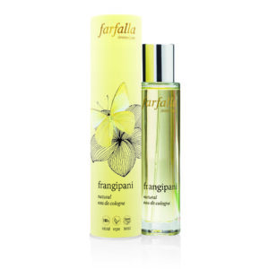 Eau de Cologne Frangipani 50 ml Bio Vegan - Fraîcheur Florale - Farfalla France