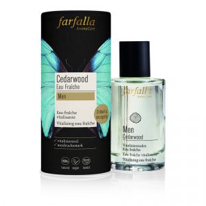 Eau Fraîche Cedarwood Bio Vegan 100ml Farfalla France