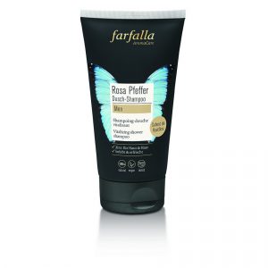 Shampoing Douche Homme Revitalisant Bio Vegan 150 ml Farfalla France