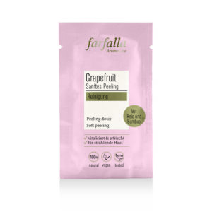 Grapefruit Peeling Doux Bio Sachet 7ml Farfalla
