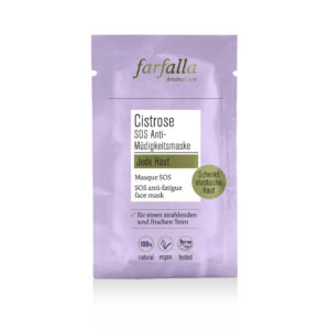 Masque SOS Anti-Fatigue Cistrose 7ml Farfalla France